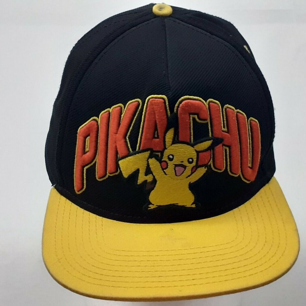 Vintage Pokemon Pikachu 2015 Embroidered Snapback